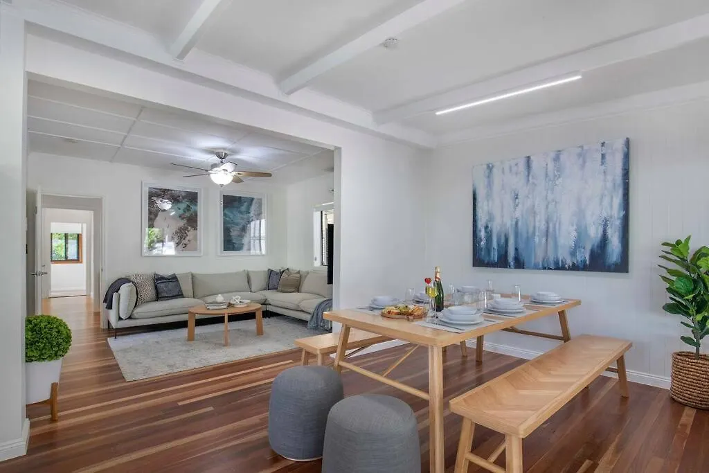 בית נופש הוילה בריסביין Sunset Haven 4-Bd Retreat Milton, Steps To Suncorp אוסטרליה